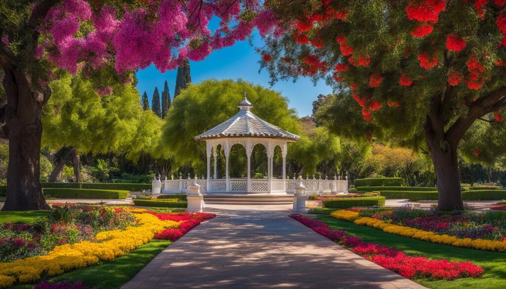 Alhambra Park near San Marino CA