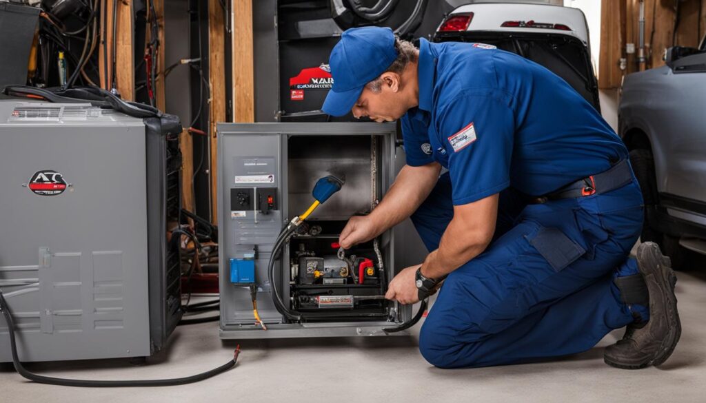 Furnace installation and repair in Montebello