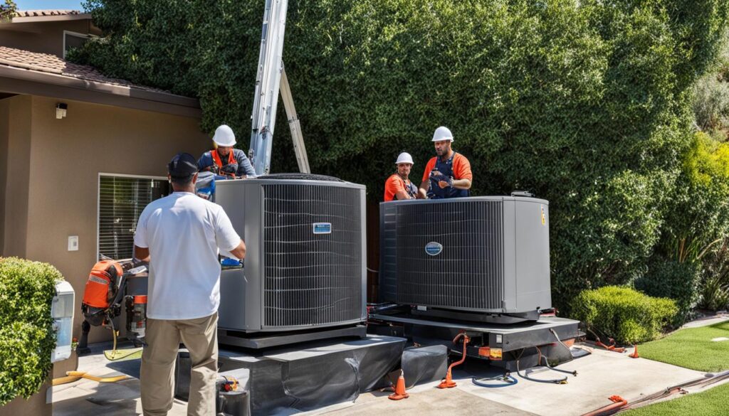 HVAC installation in Northridge CA
