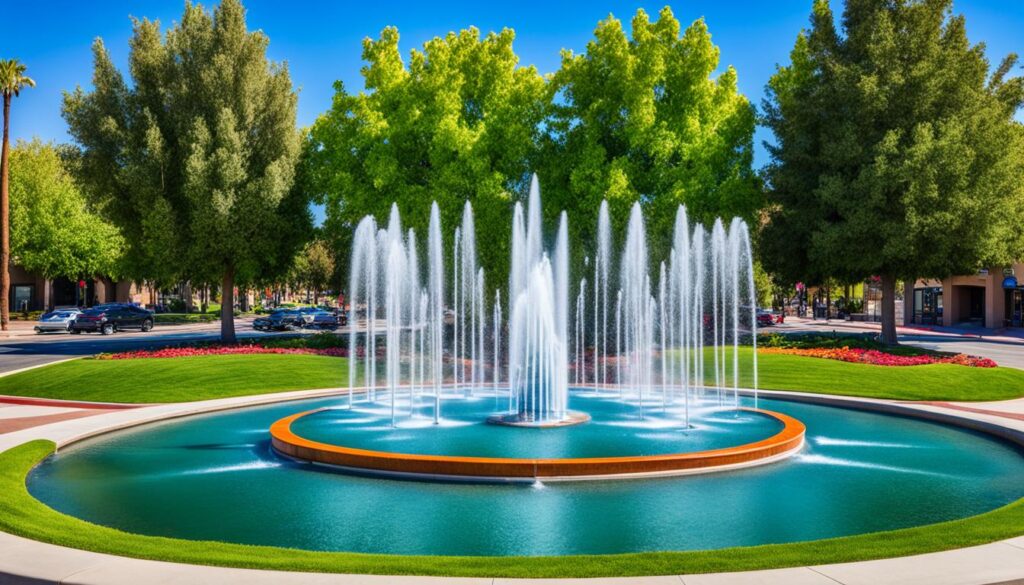 Pioneer Boulevard Median Fountains