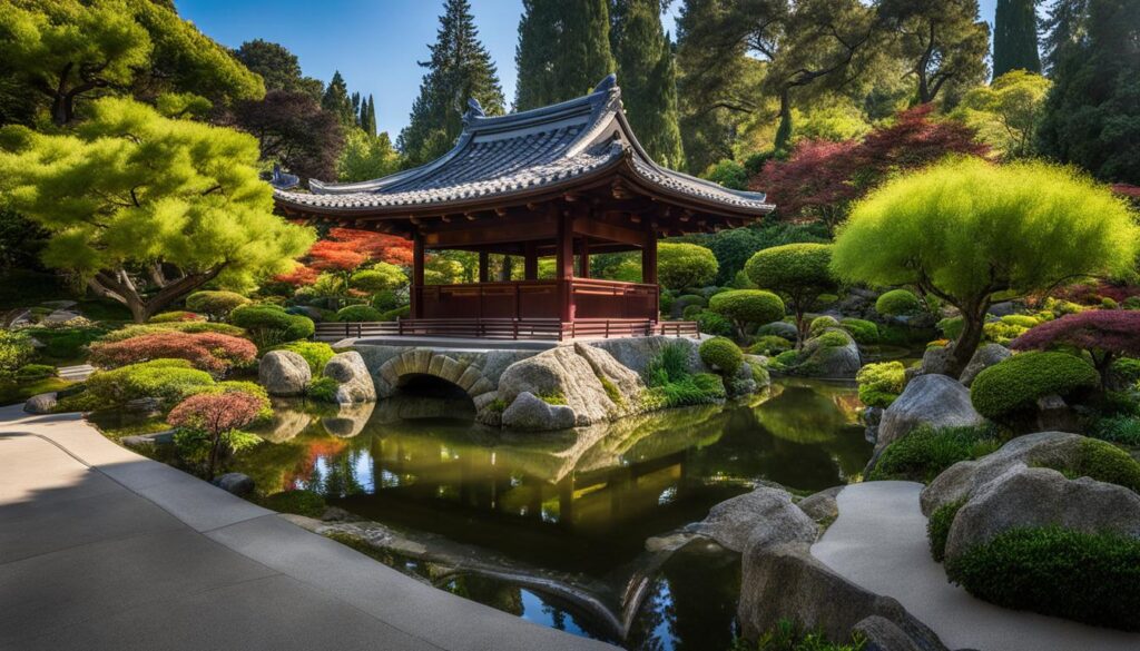 Storrier Stearns Japanese Garden in San Marino CA