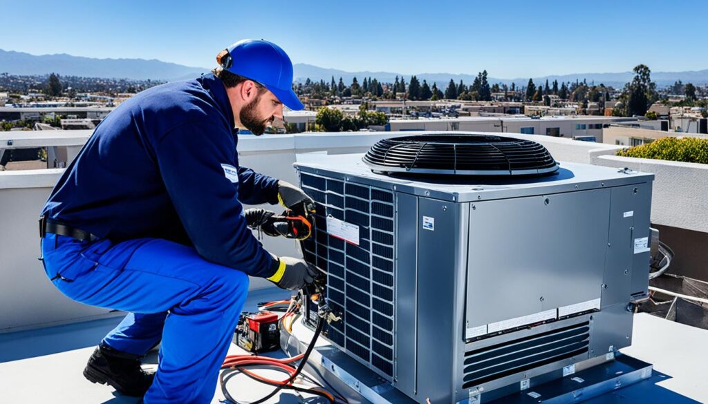 commercial HVAC repair Whittier CA
