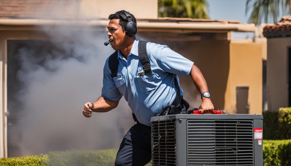 emergency HVAC repair Hawaiian Gardens CA