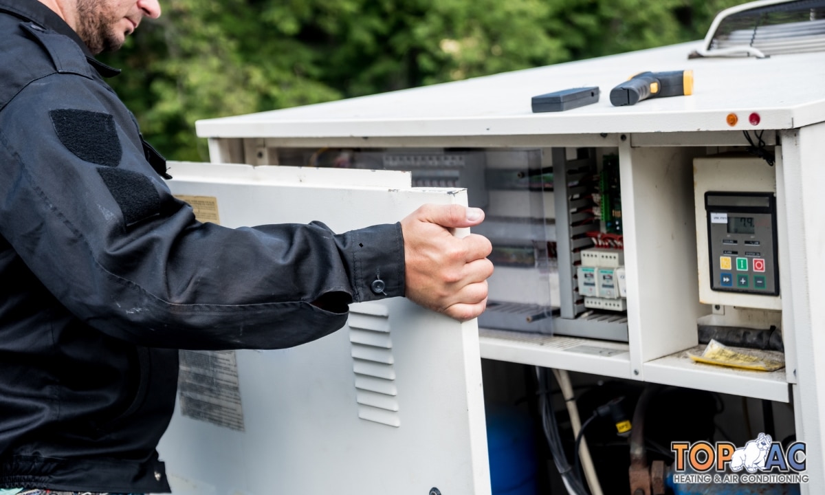 Emergency repair services for a broken ventilation system in Los Angeles.