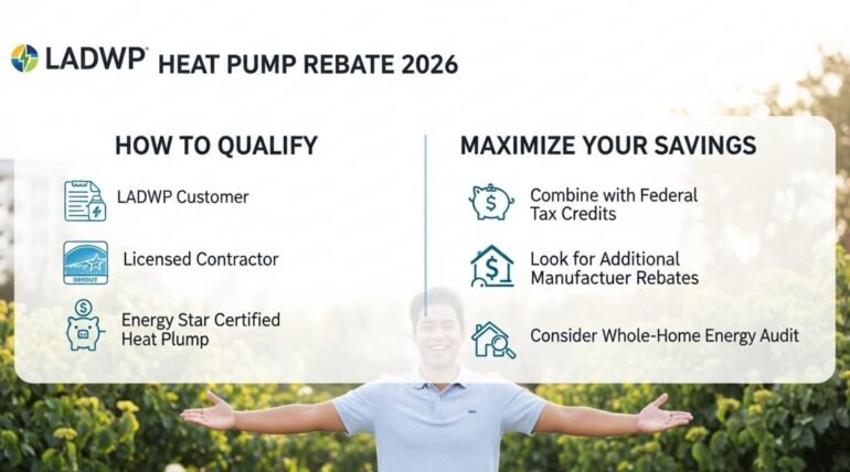 LADWP Heat Pump Rebate 2026 How to Qualify and Maximize Your Savings in Los Angeles