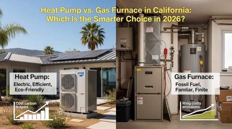 Heat Pump vs. Gas Furnace in California: Which Is the Smarter Choice in 2026?
