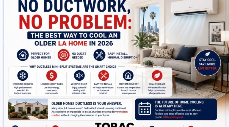 No Ductwork, No Problem The Best Way to Cool an Older LA Home in 2026