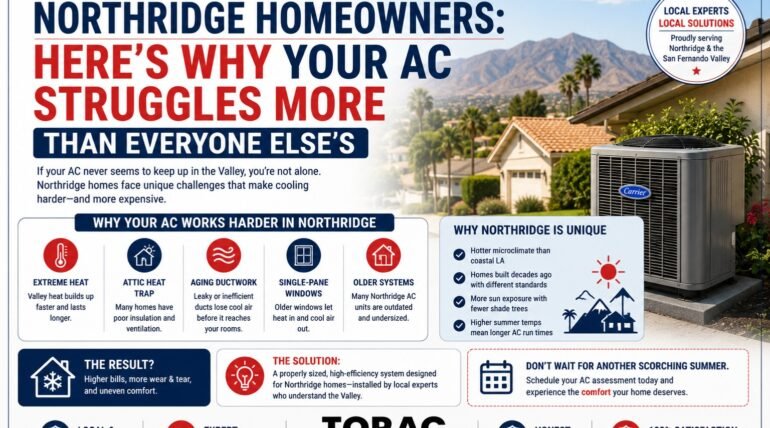 Northridge Homeowners Here's Why Your AC Struggles More Than Everyone Else's