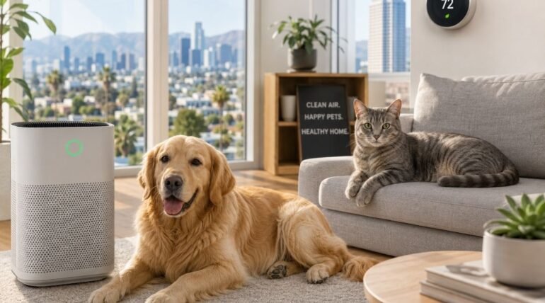 Pets and Indoor Air Quality in Los Angeles What Dog and Cat Owners Need to Know in 2026